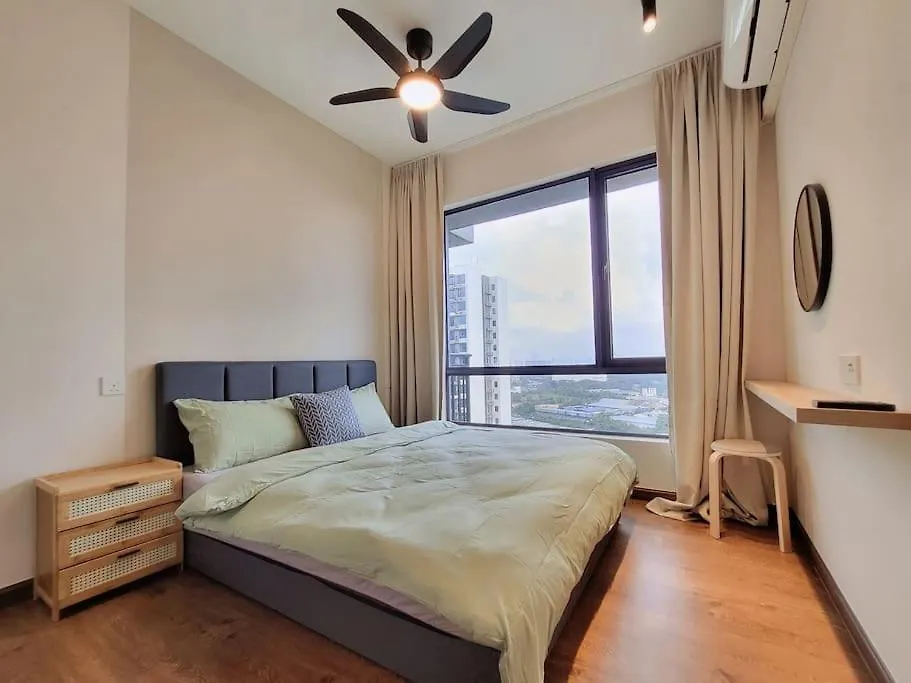 Family Friendly - 3 Bedrooms 6 Pax - Free Parking Johor Bahru