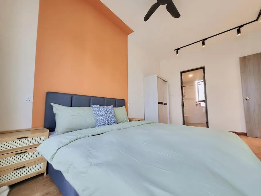 Family Friendly - 3 Bedrooms 6 Pax - Free Parking Johor Bahru Apartment